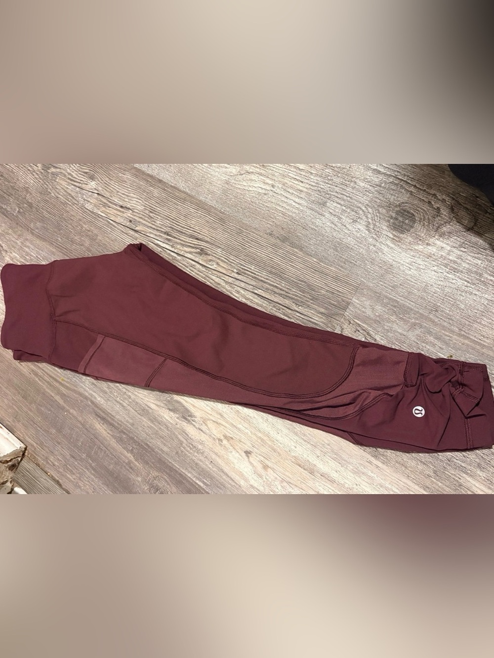 lululemon athletica Kids' Burgundy Performance Leggings